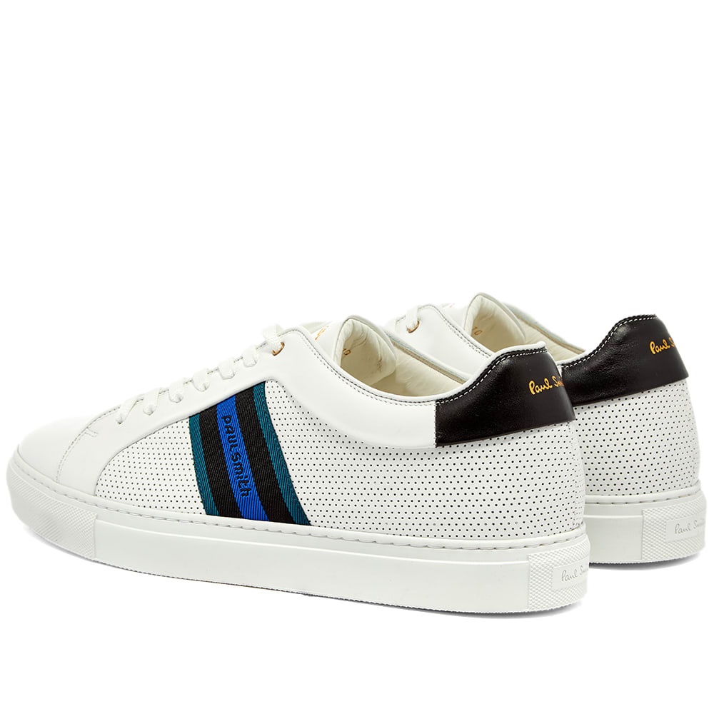 Paul Smith Perforated Side Tape Basso Sneaker - 3