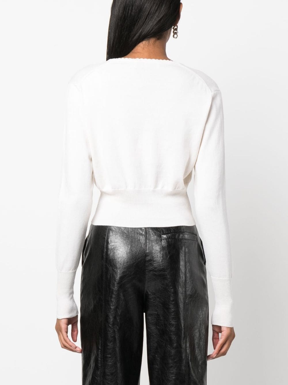 Bea Orb logo-embroidered cardigan - 4