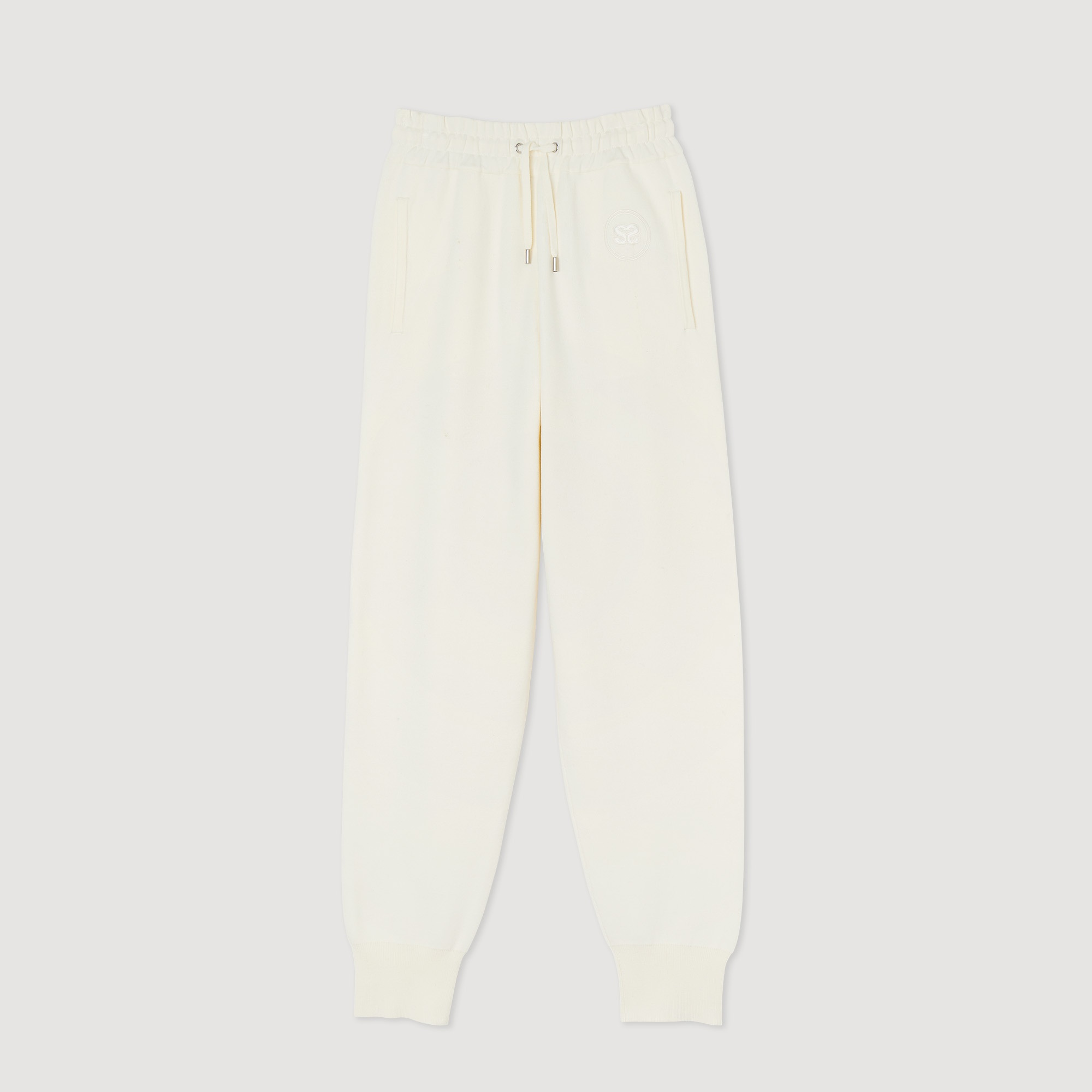 Knit jogging bottoms - 1
