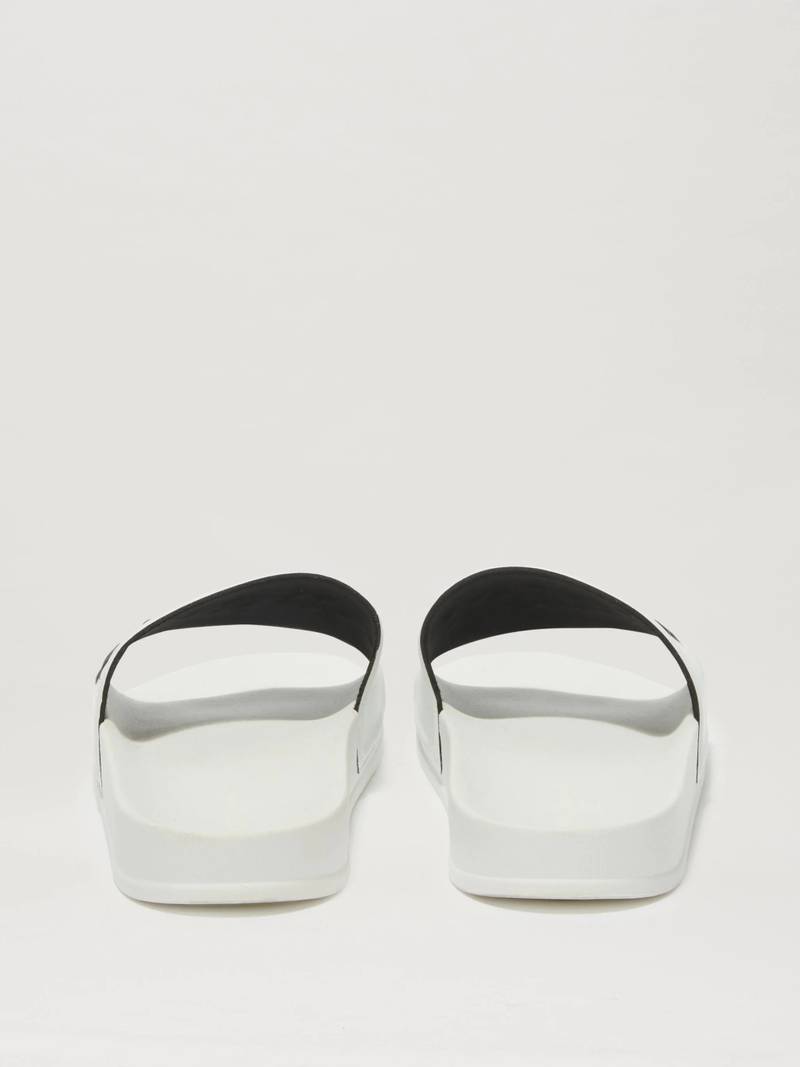 Palm Angels WHITE POOL SLIDERS outlook