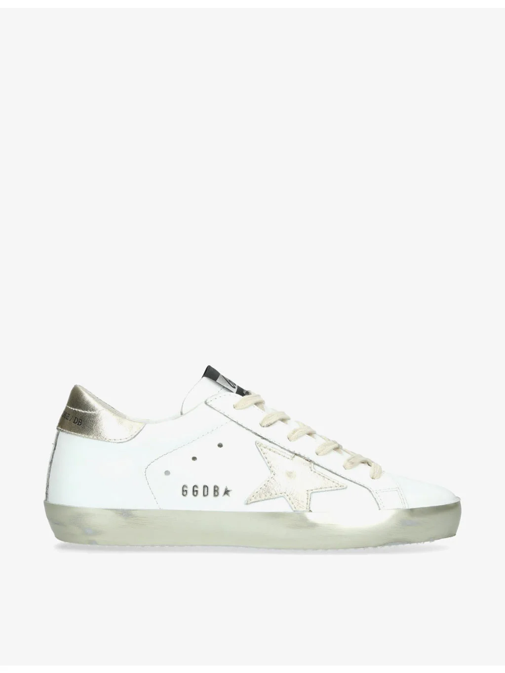 Superstar E37 logo-print leather low-top trainers - 1