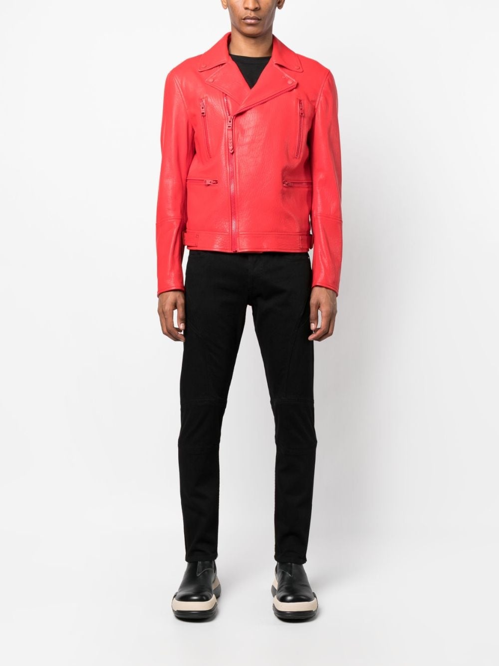 mid-rise skinny jeans - 2