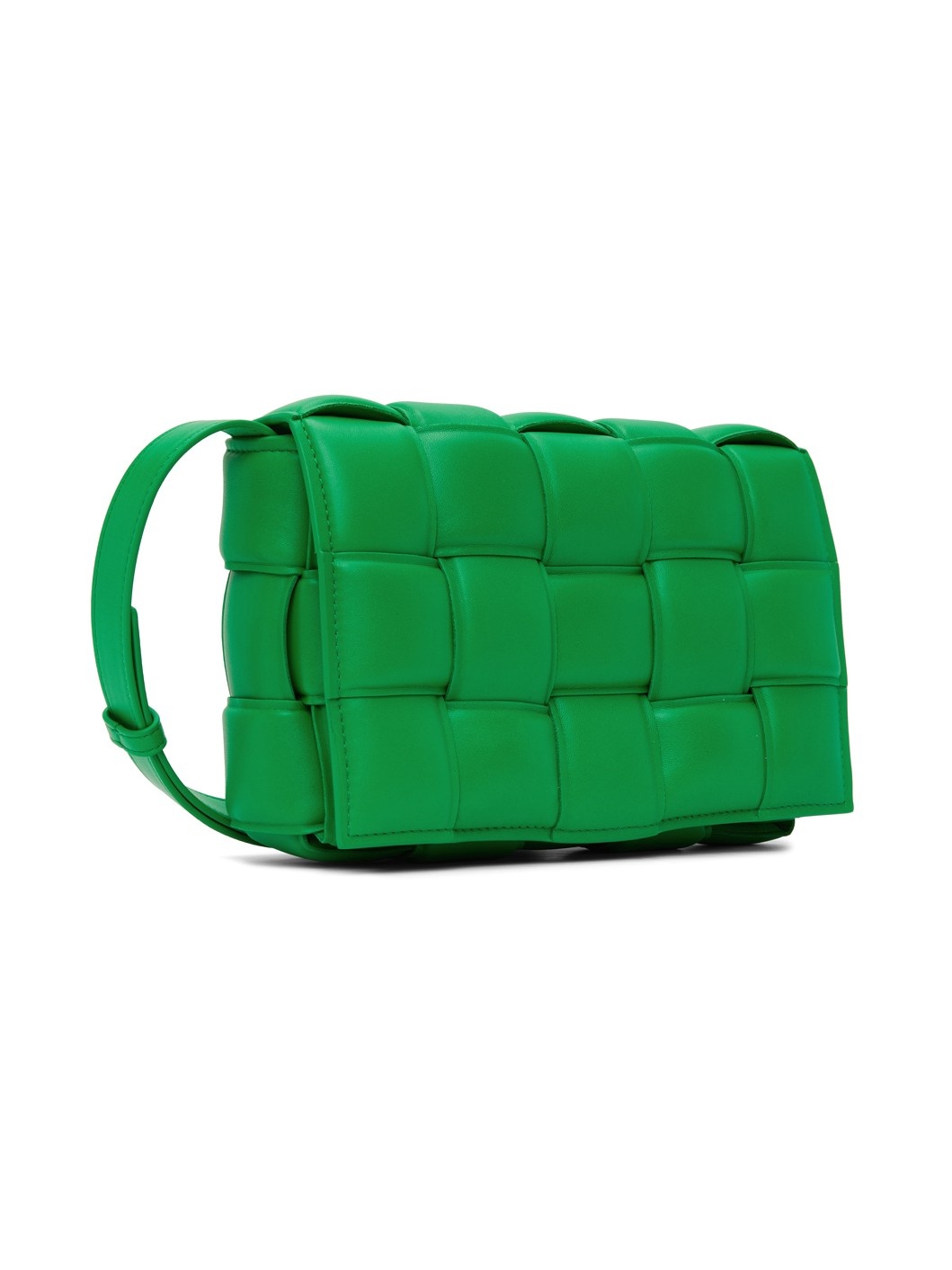 Green Padded Cassette Shoulder Bag - 2