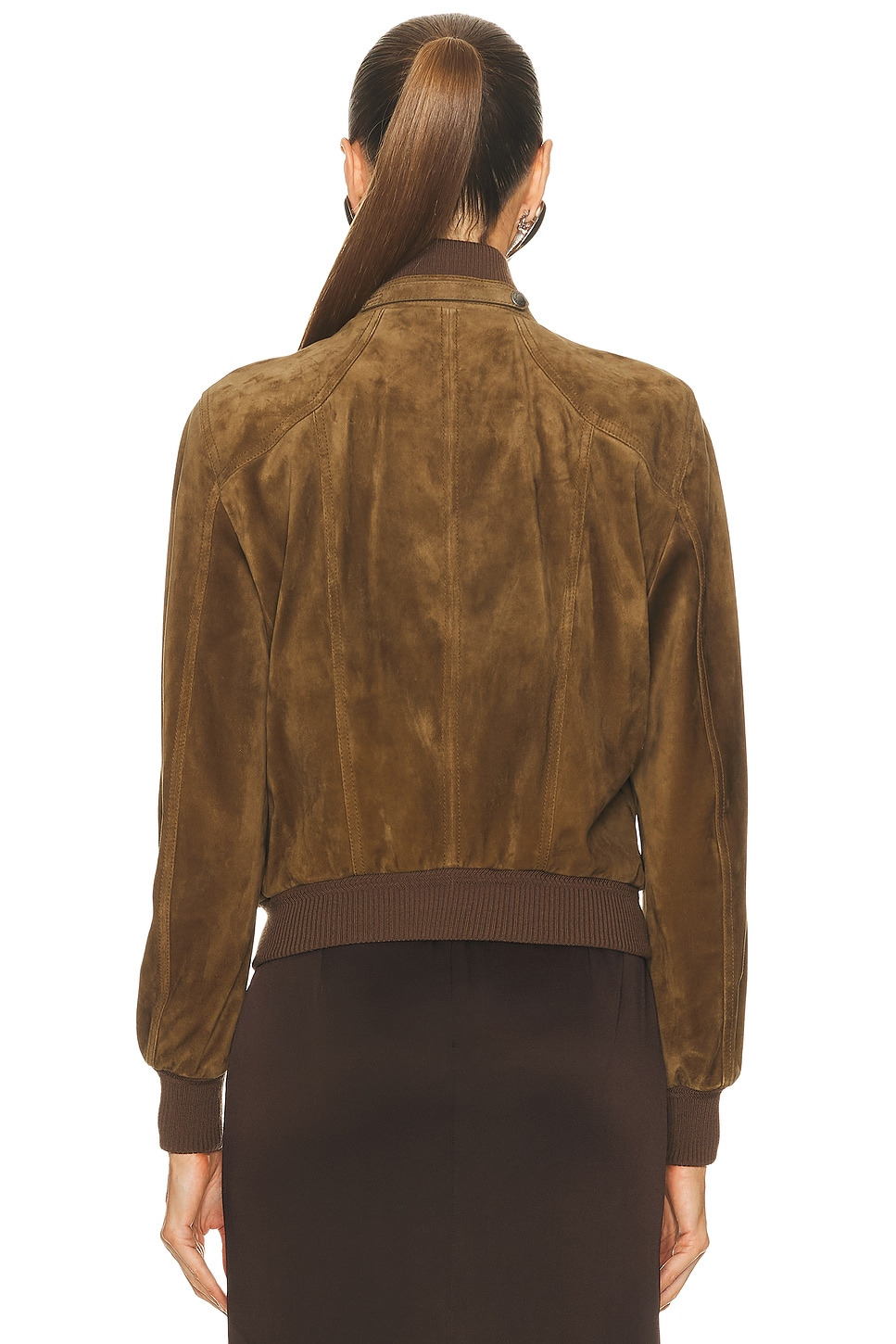 Soft Cashmere Bomber Jacket - 3