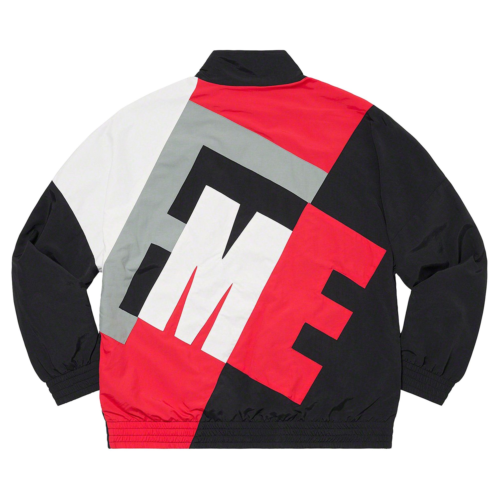 Supreme Big Letter Track Jacket 'Black' - 2