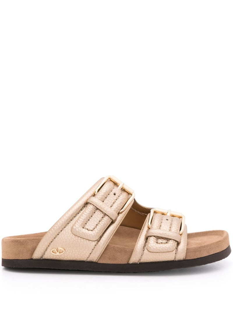 Fussbet double-strap slides 1