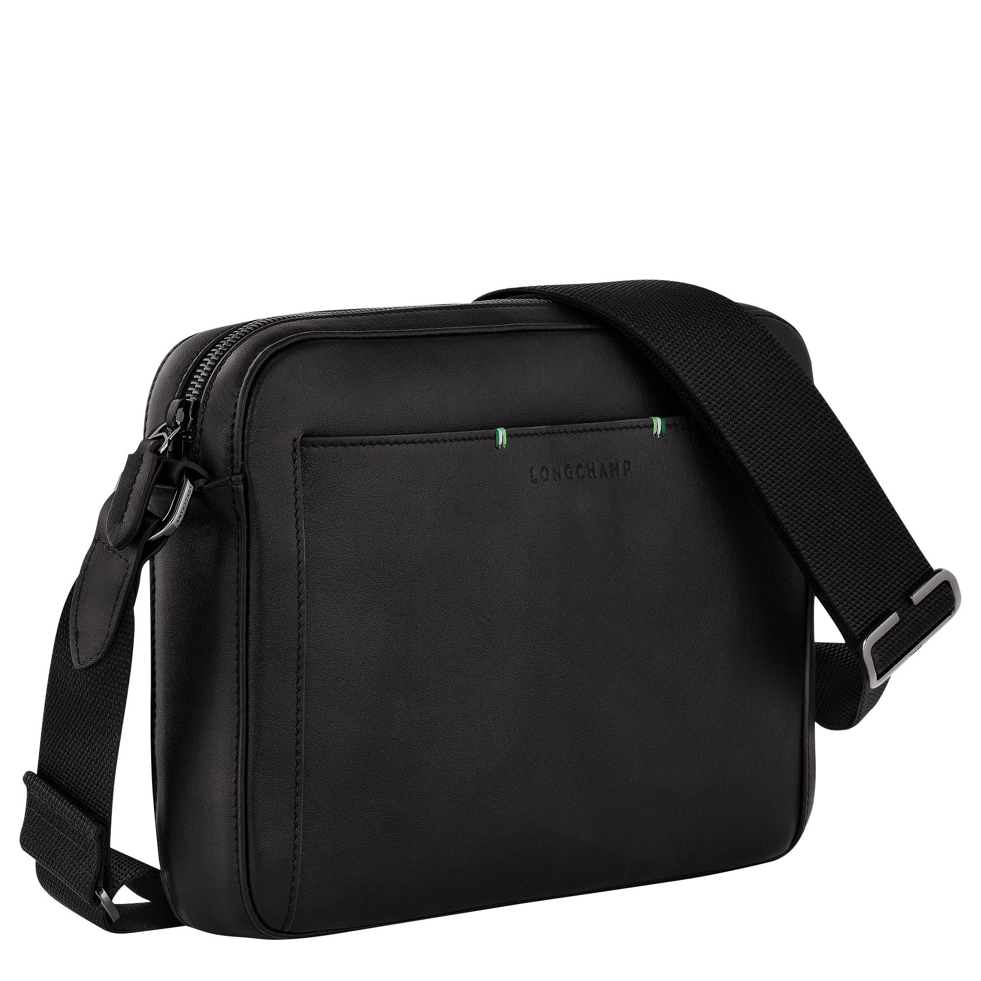 Longchamp sur Seine M Camera bag Black - Leather - 3