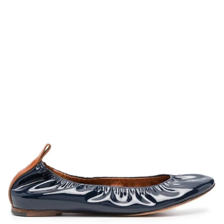Lanvin Patent Leather Ballerina Flats - 1