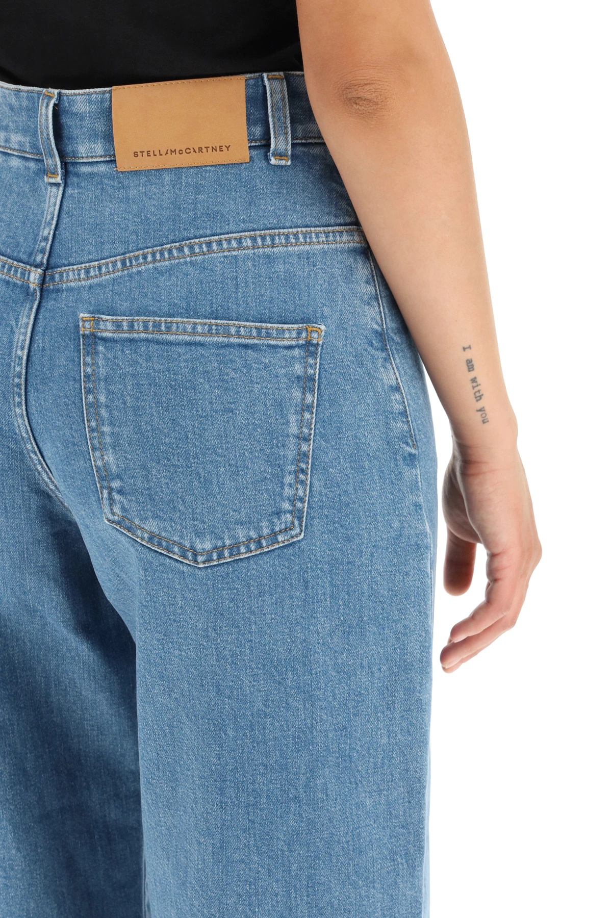 FADED DIP EFFECT JEANS - 5