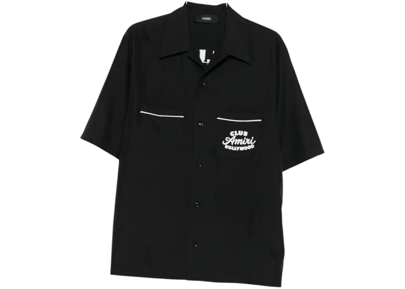 AMIRI Club Camp Shirt Black - 1