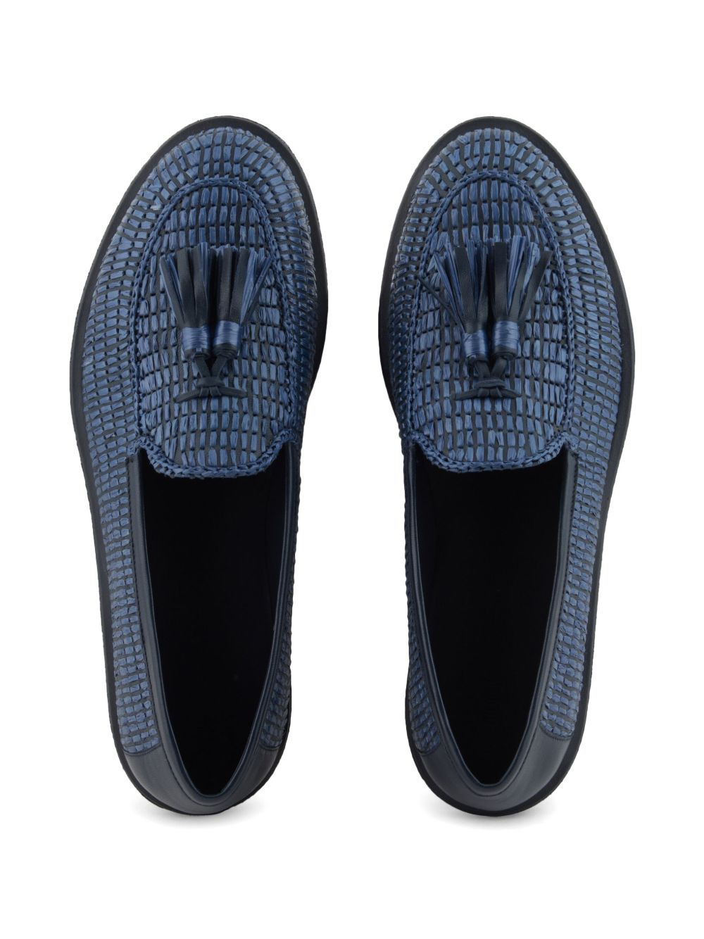 tassel-detail leather loafers - 4