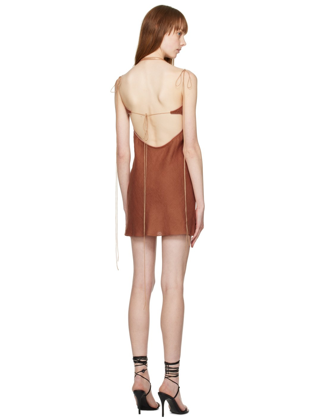 Orange Marion Minidress - 3