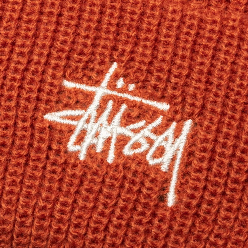 Stüssy BASIC CUFF BEANIE - TIGER outlook