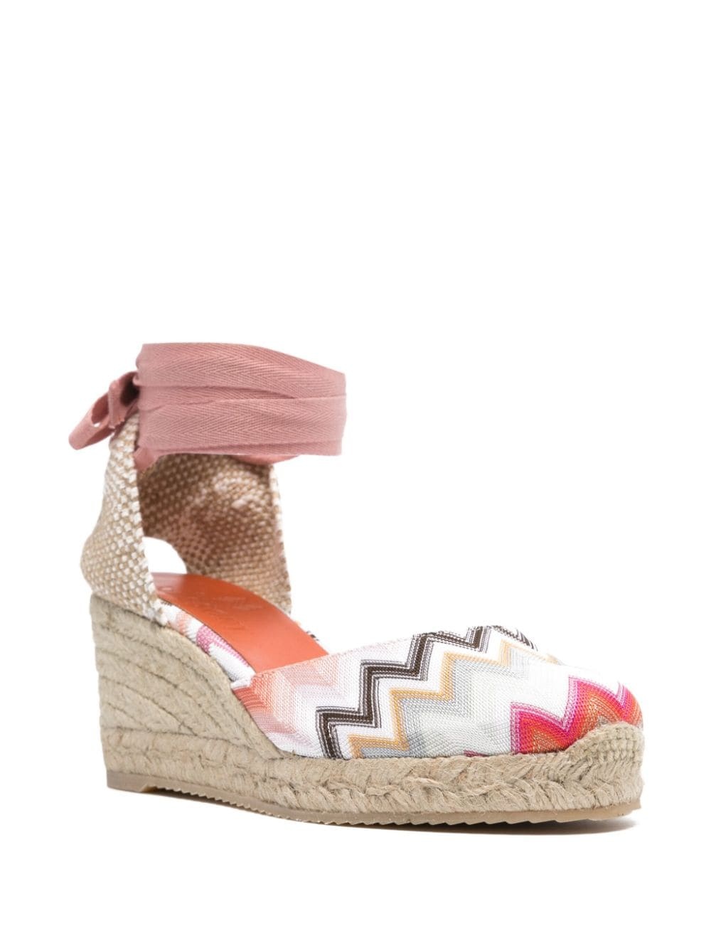 60mm zigzag-woven espadrilles - 2