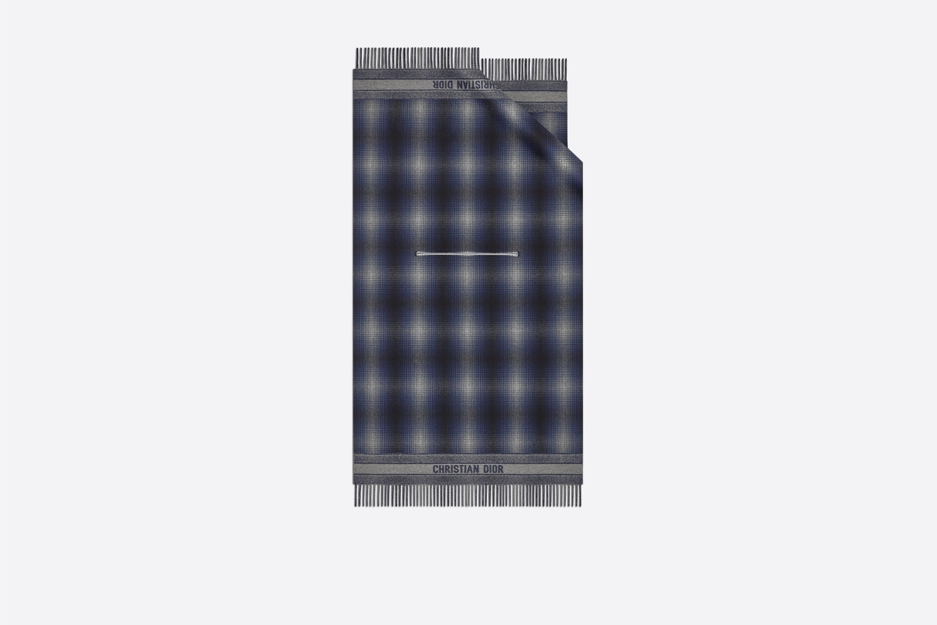 Tartan In Dior Poncho - 2