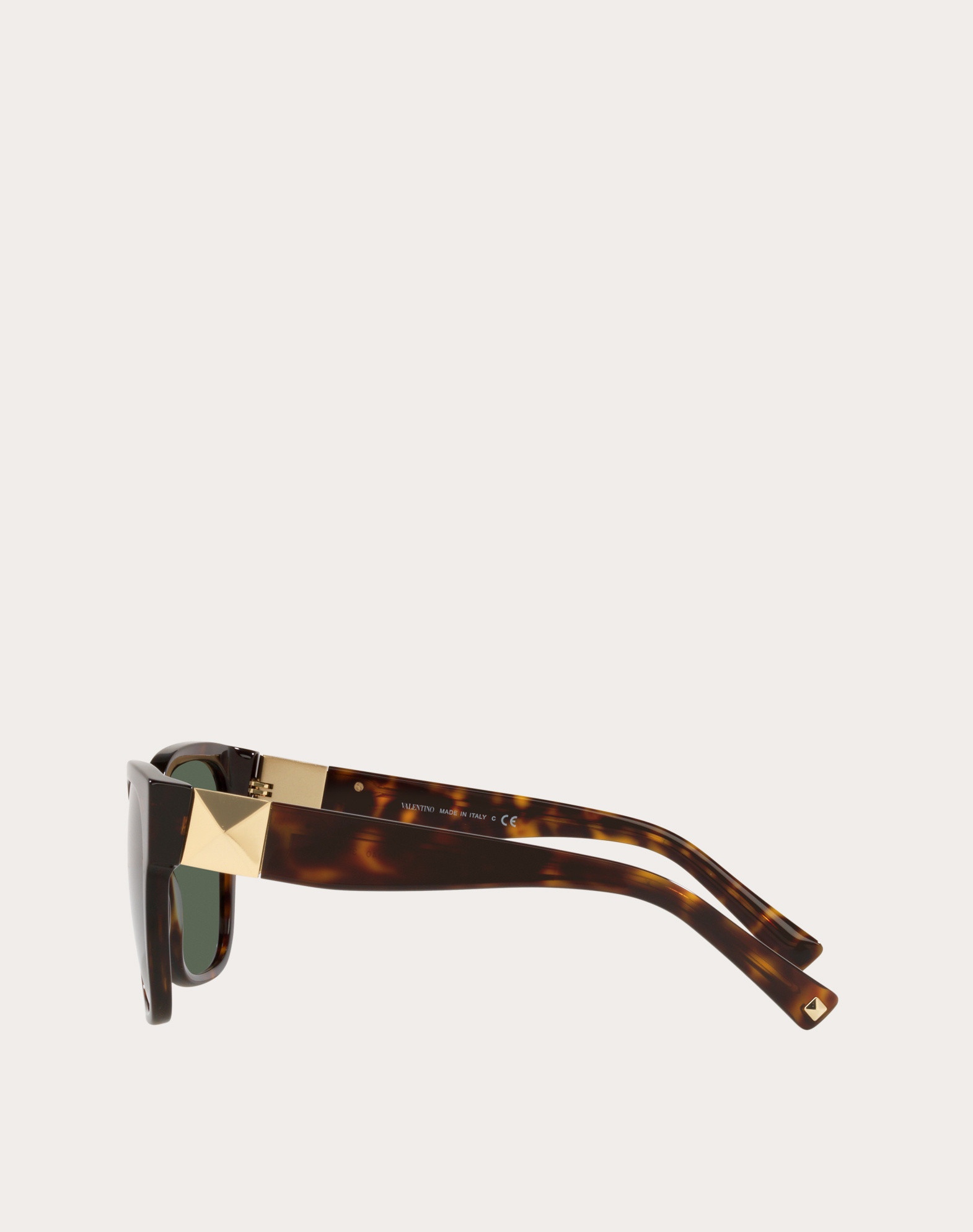 SQUARED ACETATE FRAME ROMAN STUD - 3