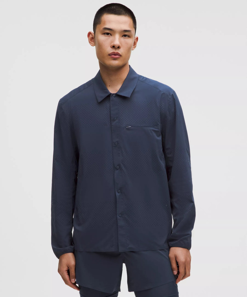 Perforated Running Overshirt 1