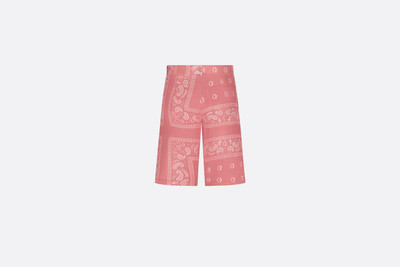 Dior Bermuda Shorts with Bandana Motif outlook