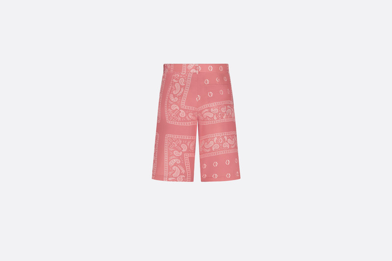 Dior Bermuda Shorts with Bandana Motif outlook