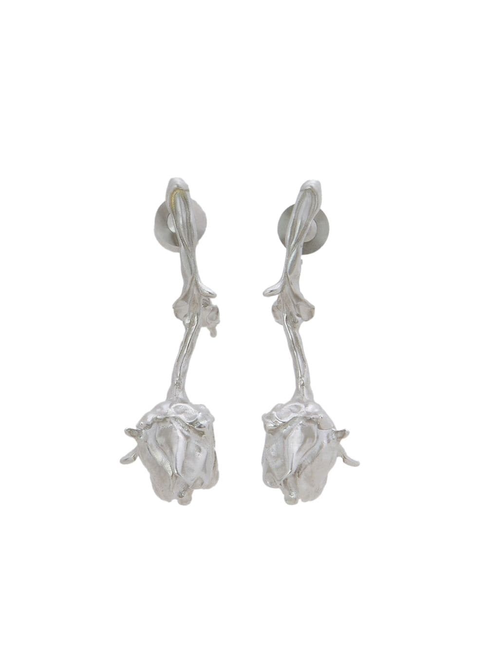rose drop earrings - 1