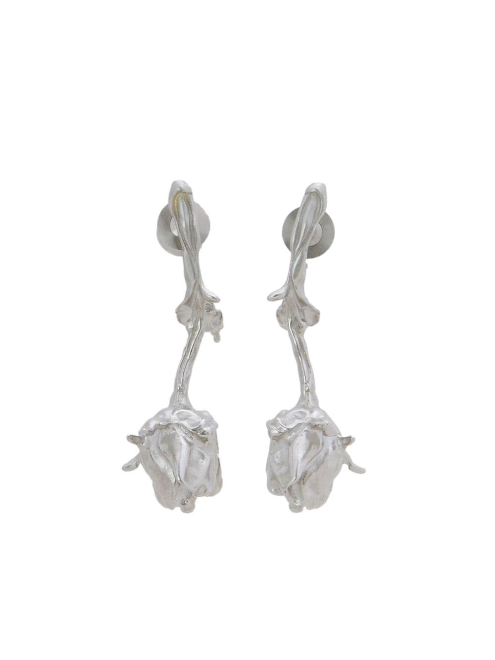 rose drop earrings - 1