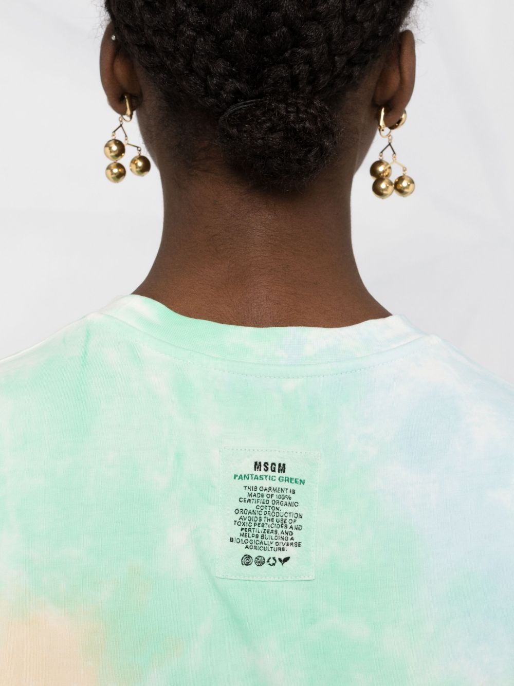slogan-print cotton T-shirt - 3