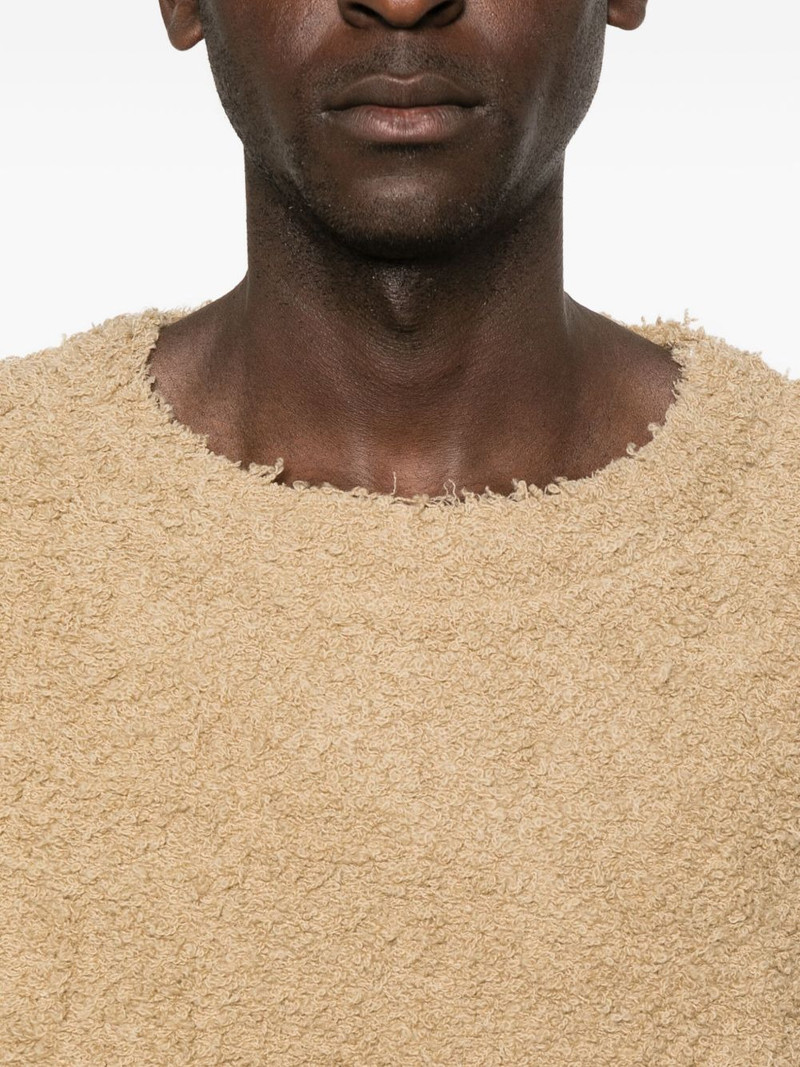 V-neck textured sweater 5