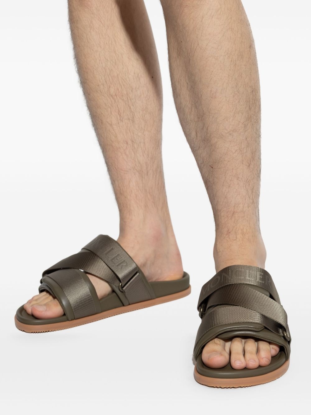 leather slides - 6
