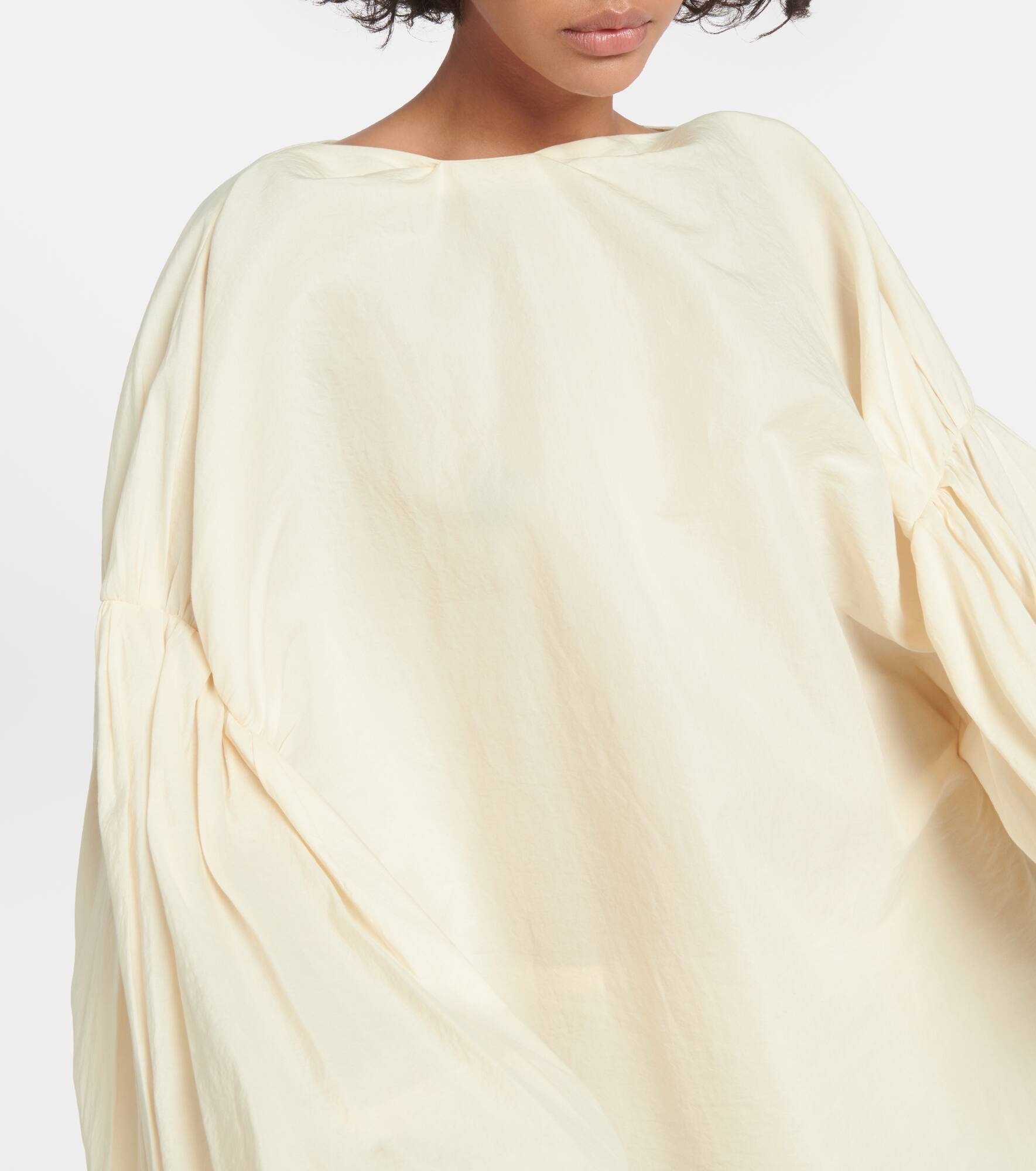 Quico silk and cotton organza top - 5