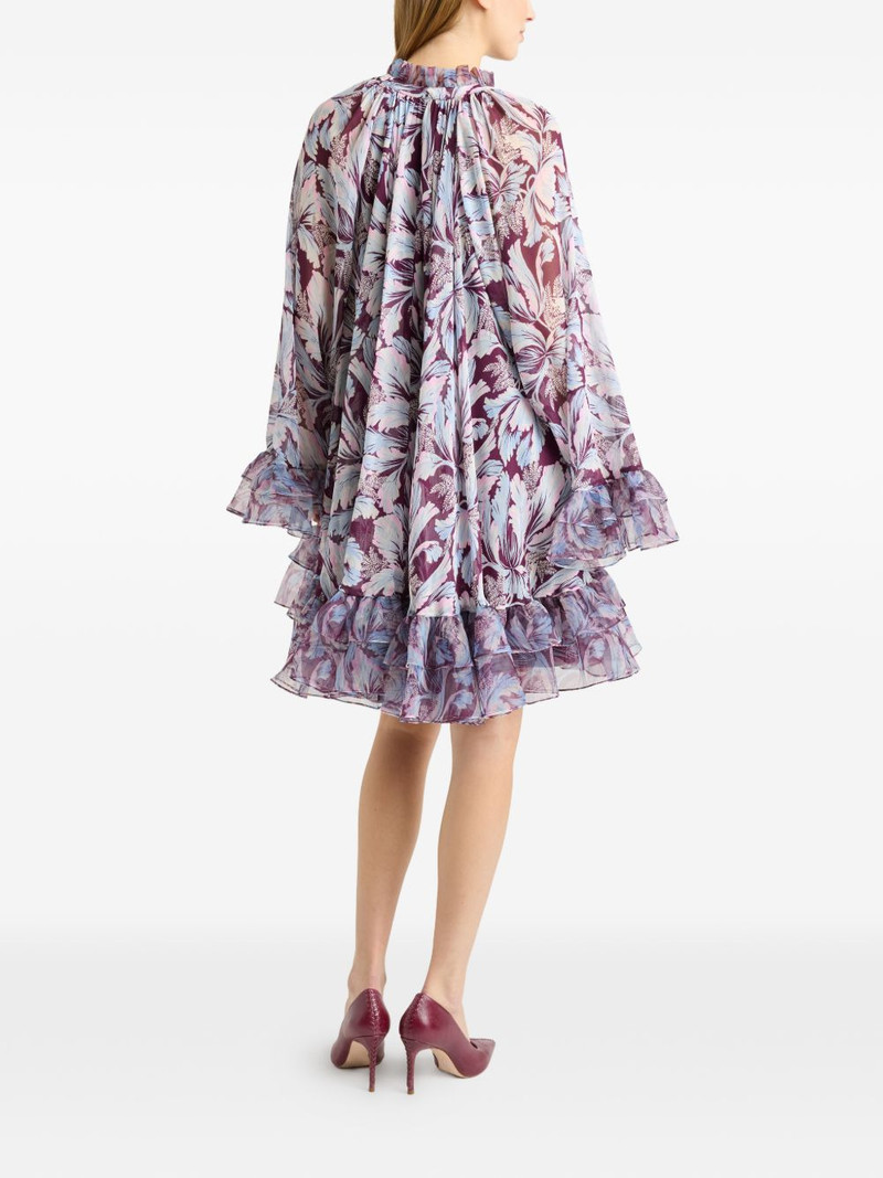Cairette ruffled tulip mini dress 4