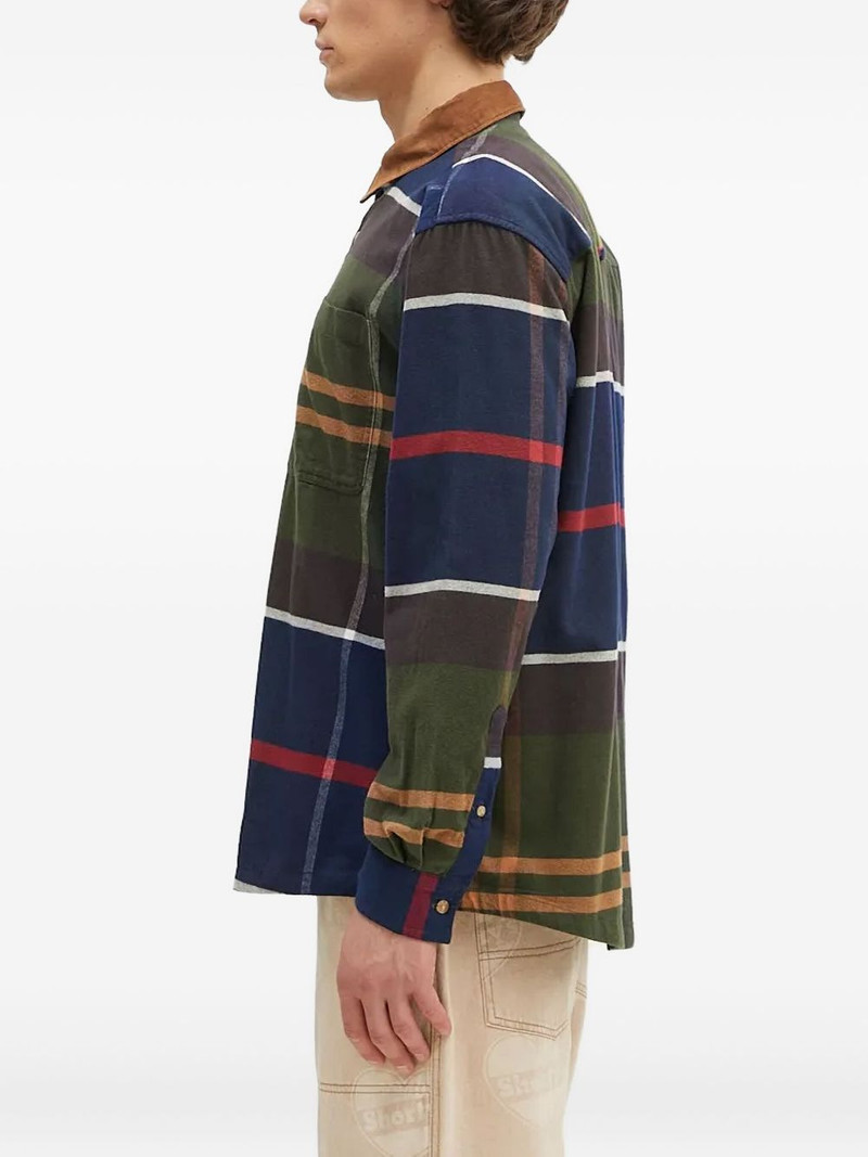 Barbour check collared shirt outlook