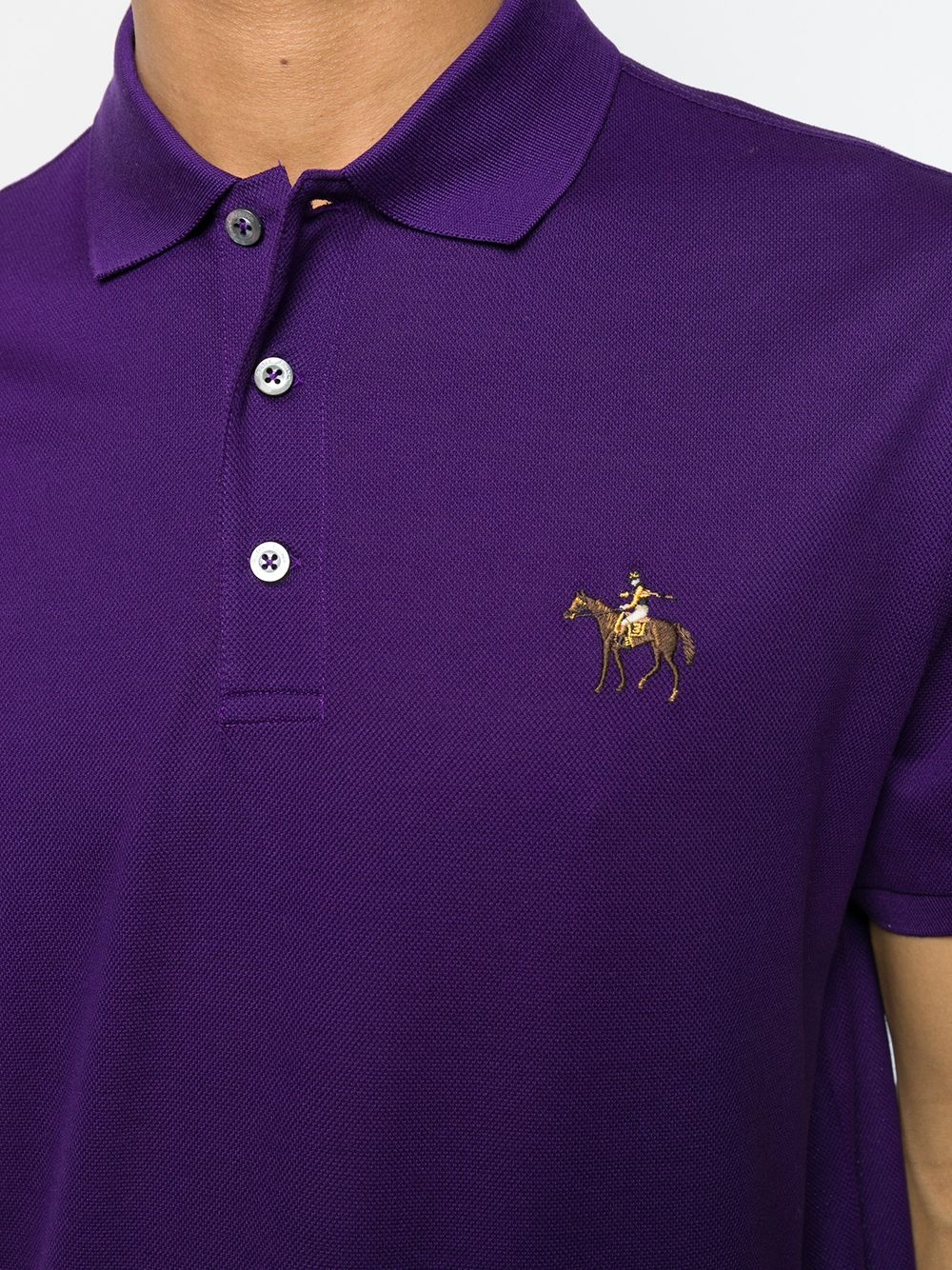 short-sleeved polo shirt - 5