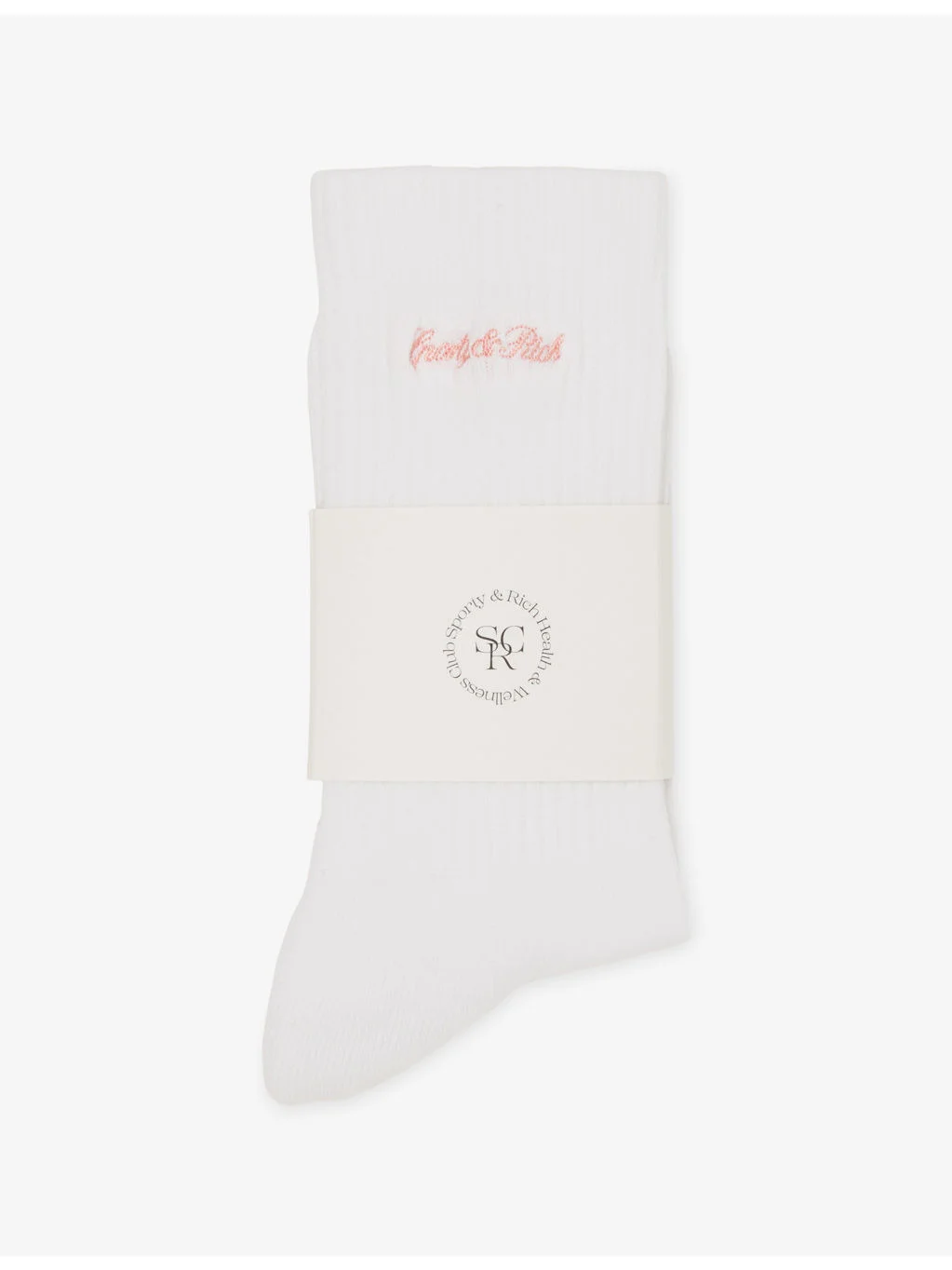 Juicy Script Brand-Embroidered Cotton-Blend Socks - 1