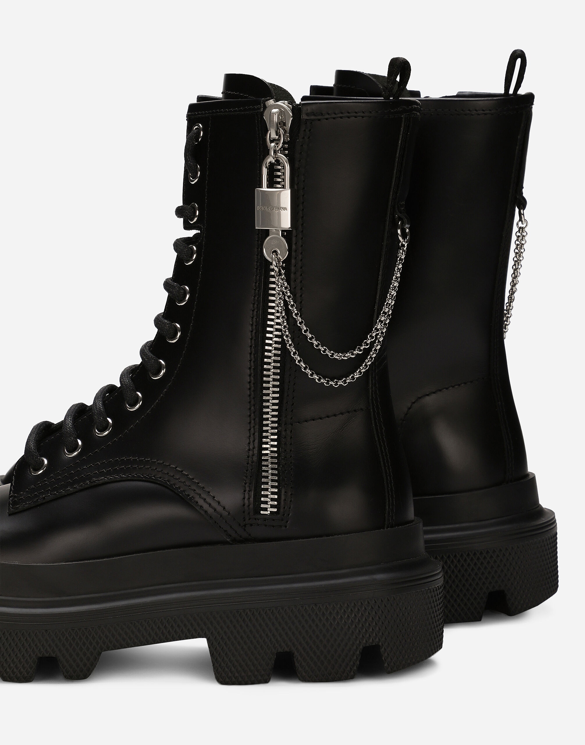 Calfskin ankle boots - 5