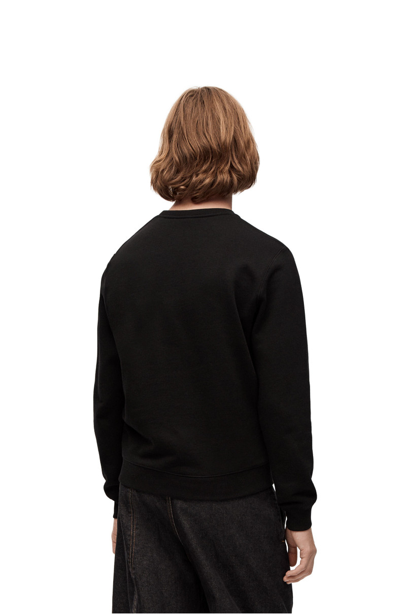 Regular fit sweatshirt in cotton 4