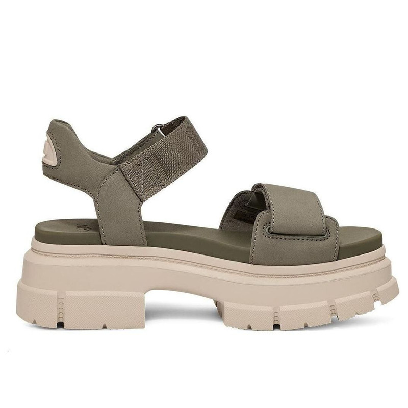 UGG (WMNS) UGG Ashton Ankle Sandals 'Moss Green' 1136764-MSG outlook