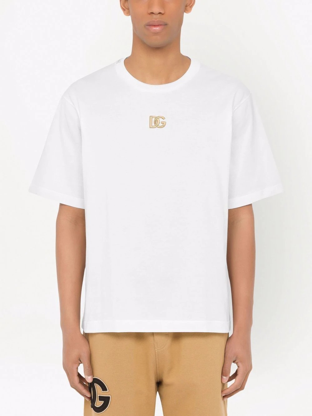 DG logo cotton T-shirt - 3