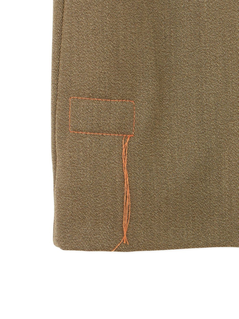 Serwilliam double-breasted flap-pocket coat 5