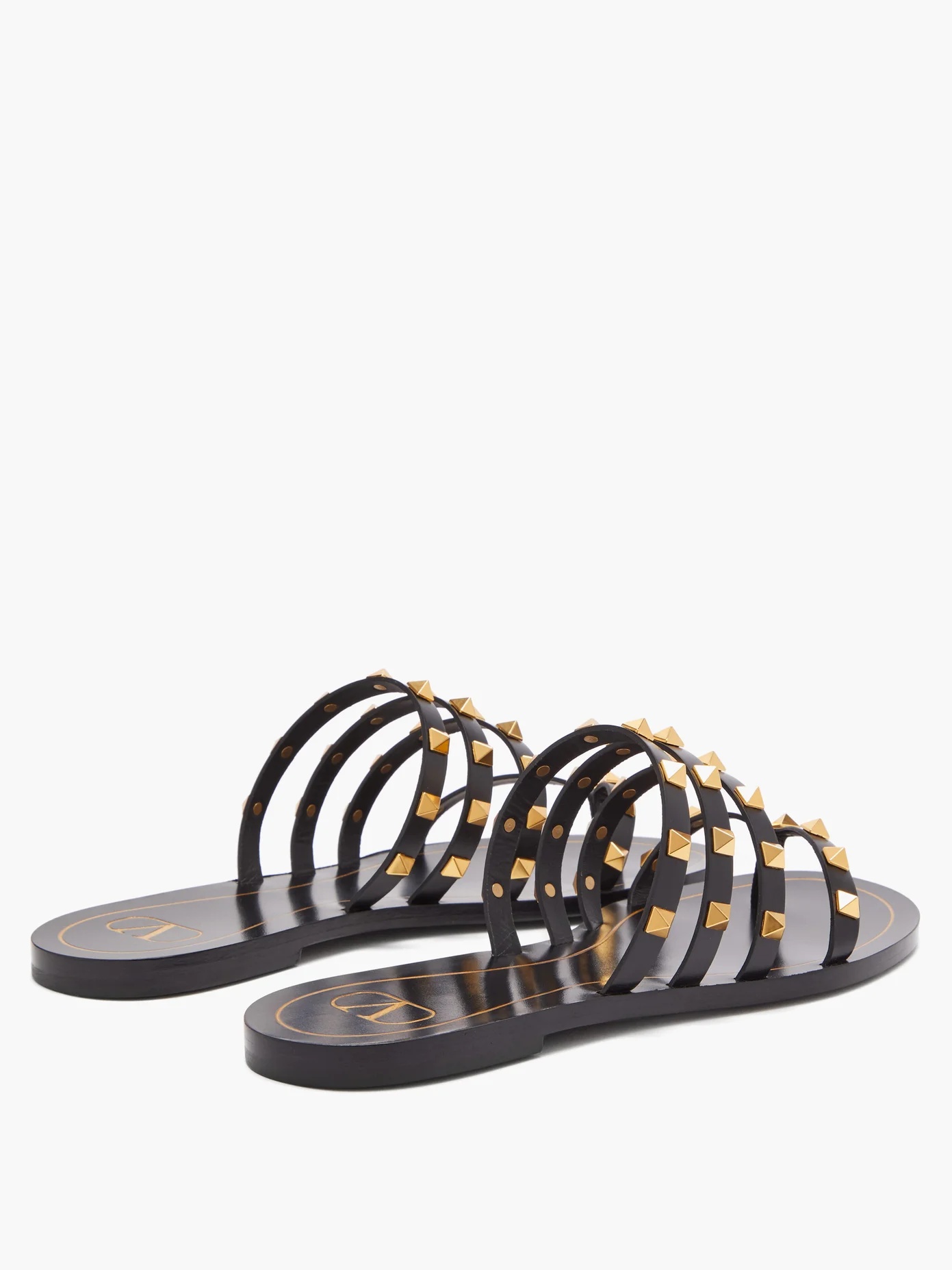 Rockstud Flair leather sandals - 4