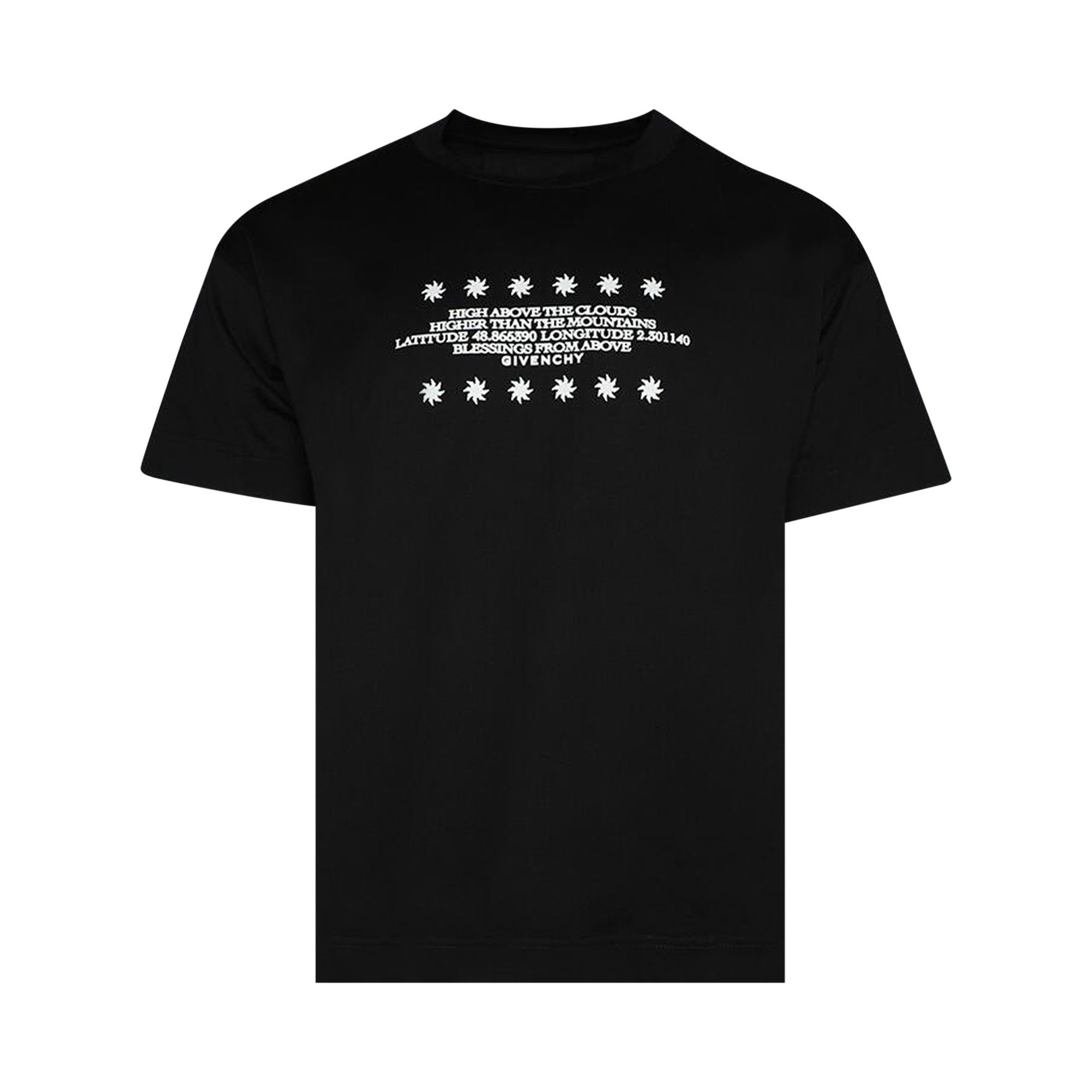 Givenchy Boxy Short-Sleeve 'Black' - 1