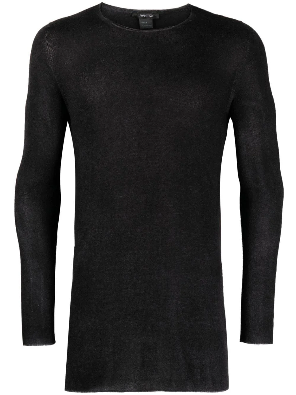 fine-knit cashmere top - 1