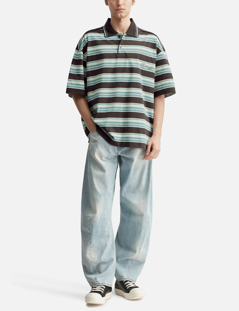 Wooyoungmi STRIPED POLO outlook