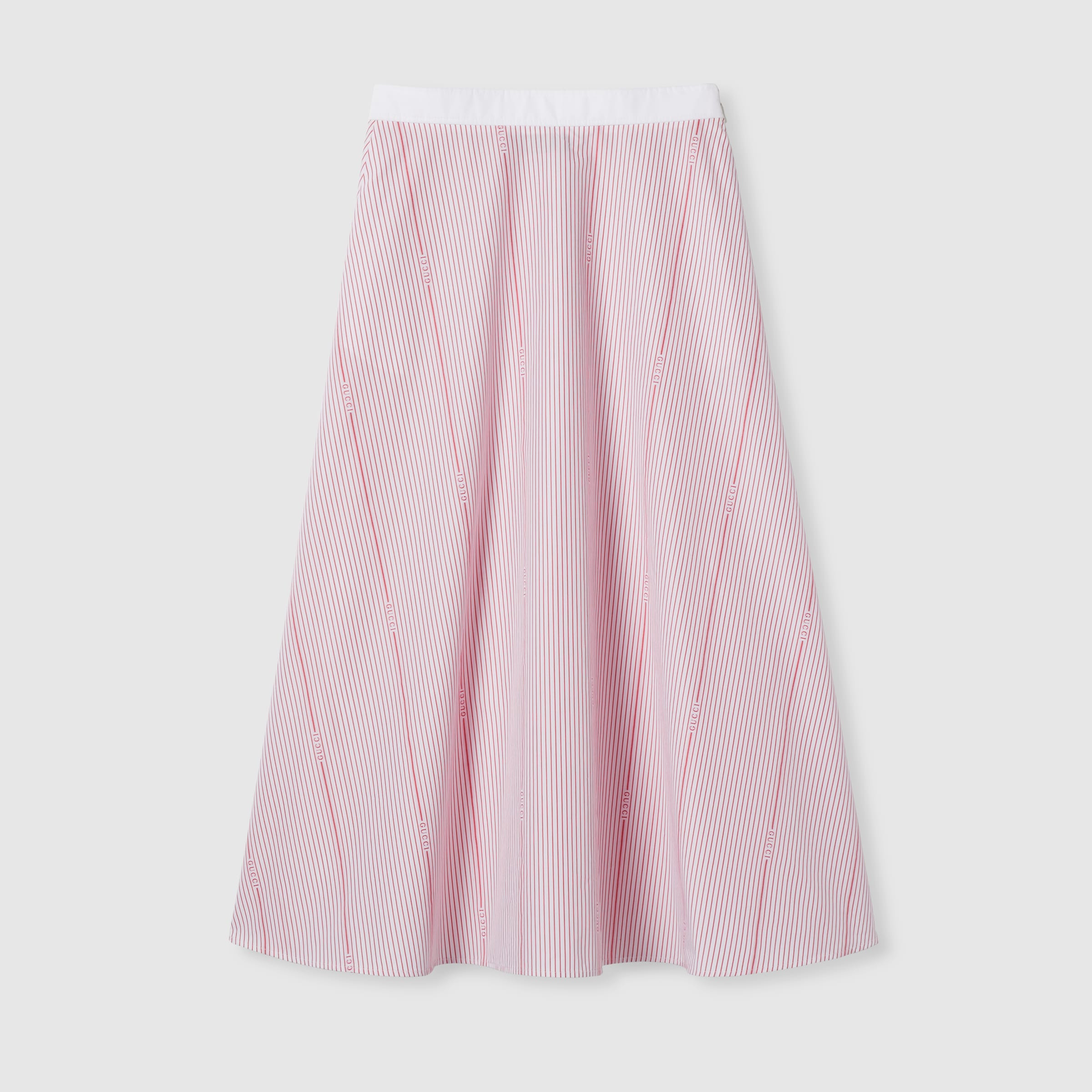 Gucci cotton fil coupé skirt - 1