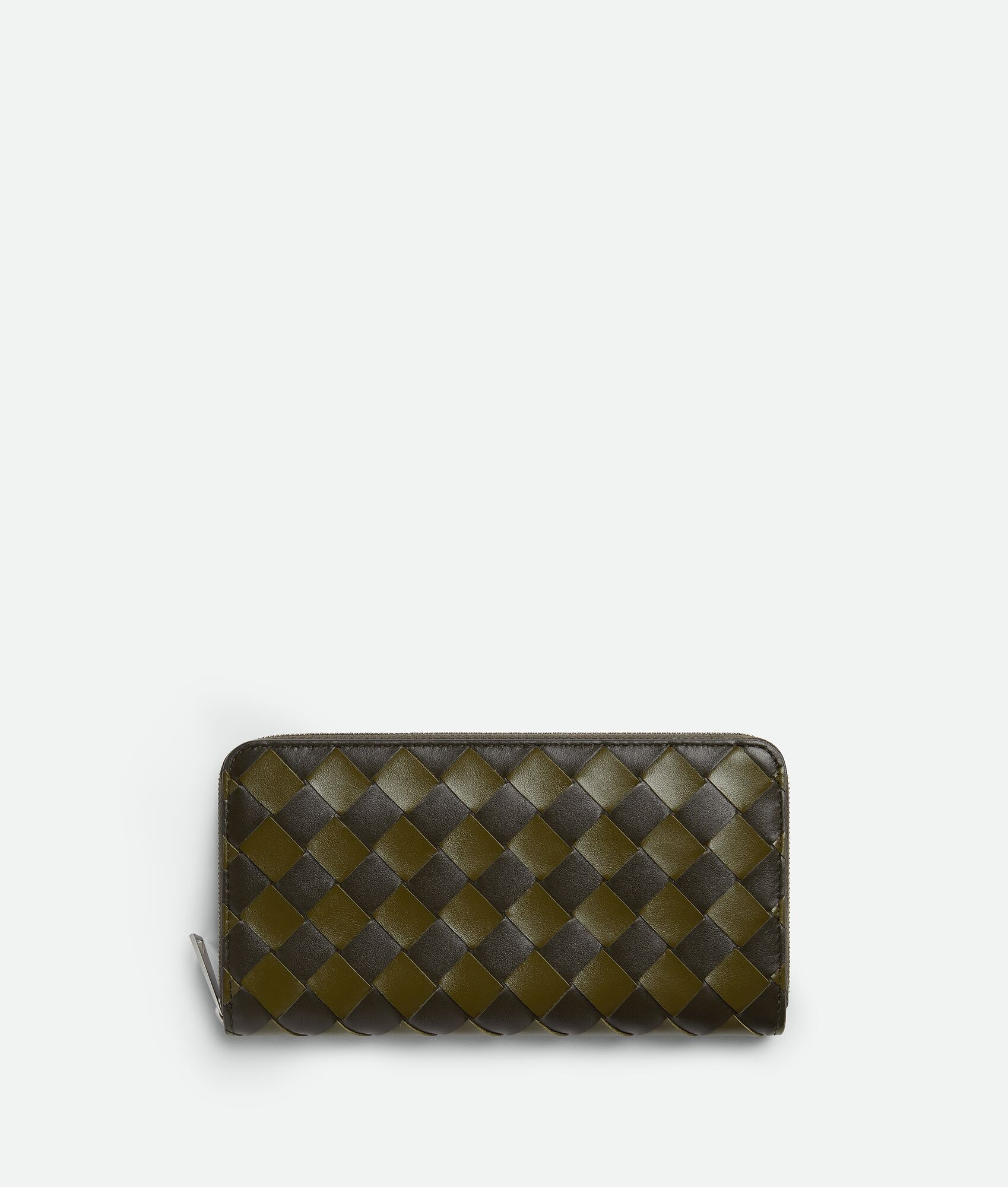 Intrecciato Zip Around Wallet - 1