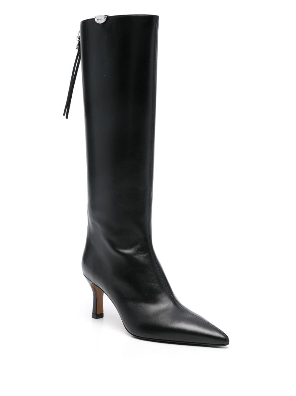 70mm leather boots - 2