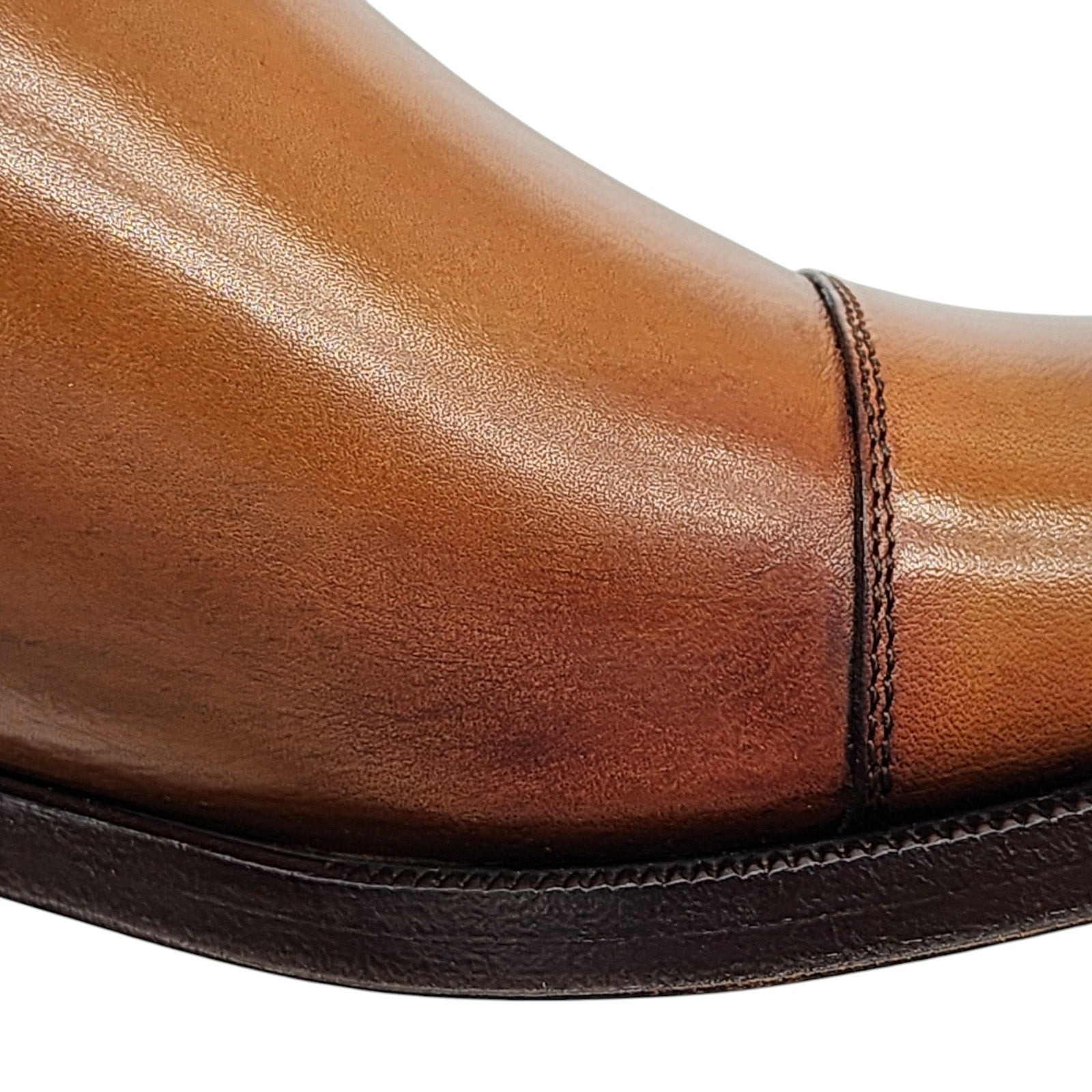 Christian Louboutin Antonio Chelsea Leather Boots Brown EU 42 US 9 - 7