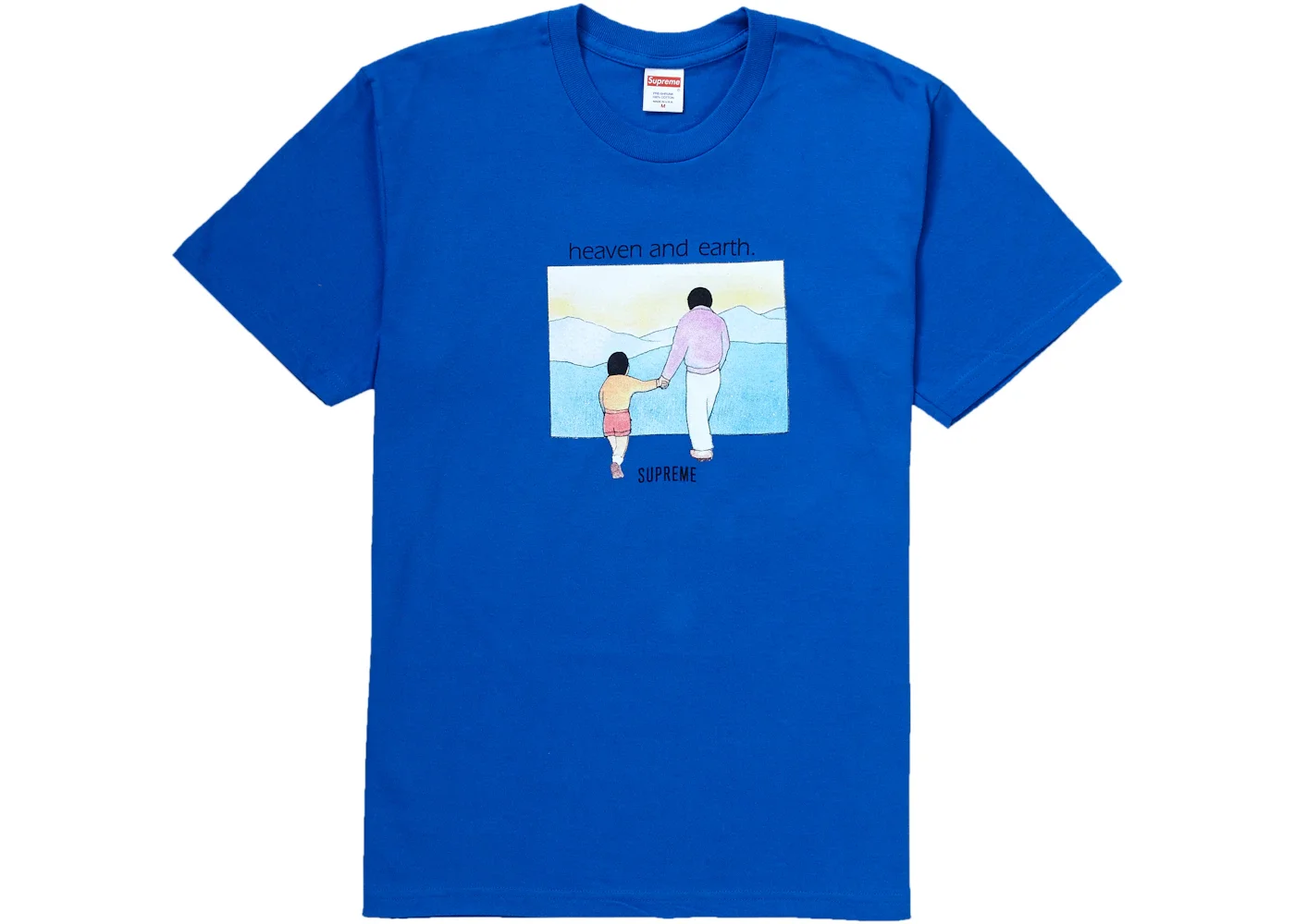Supreme Supreme Heaven And Earth Tee Royal - 86df7d2b-65a4-4e13 