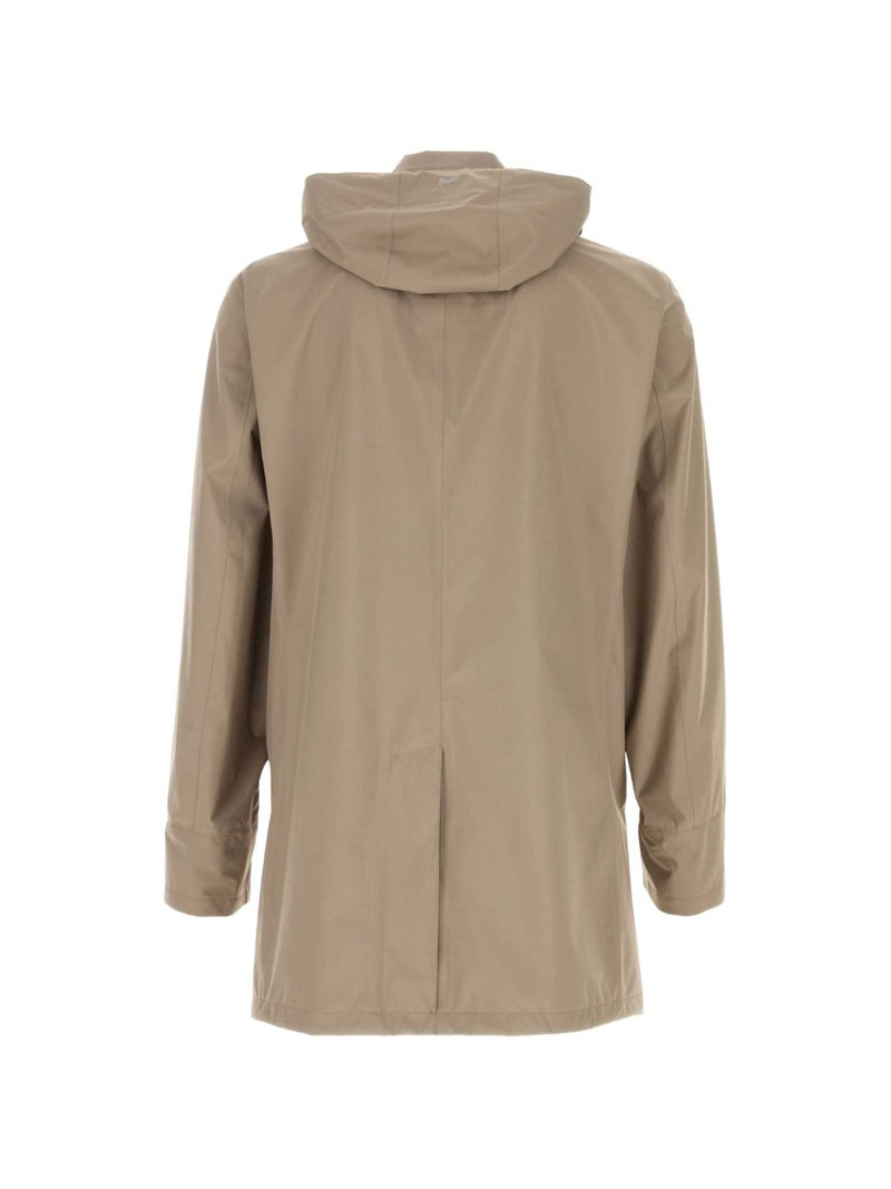 Herno hooded raincoat outlook
