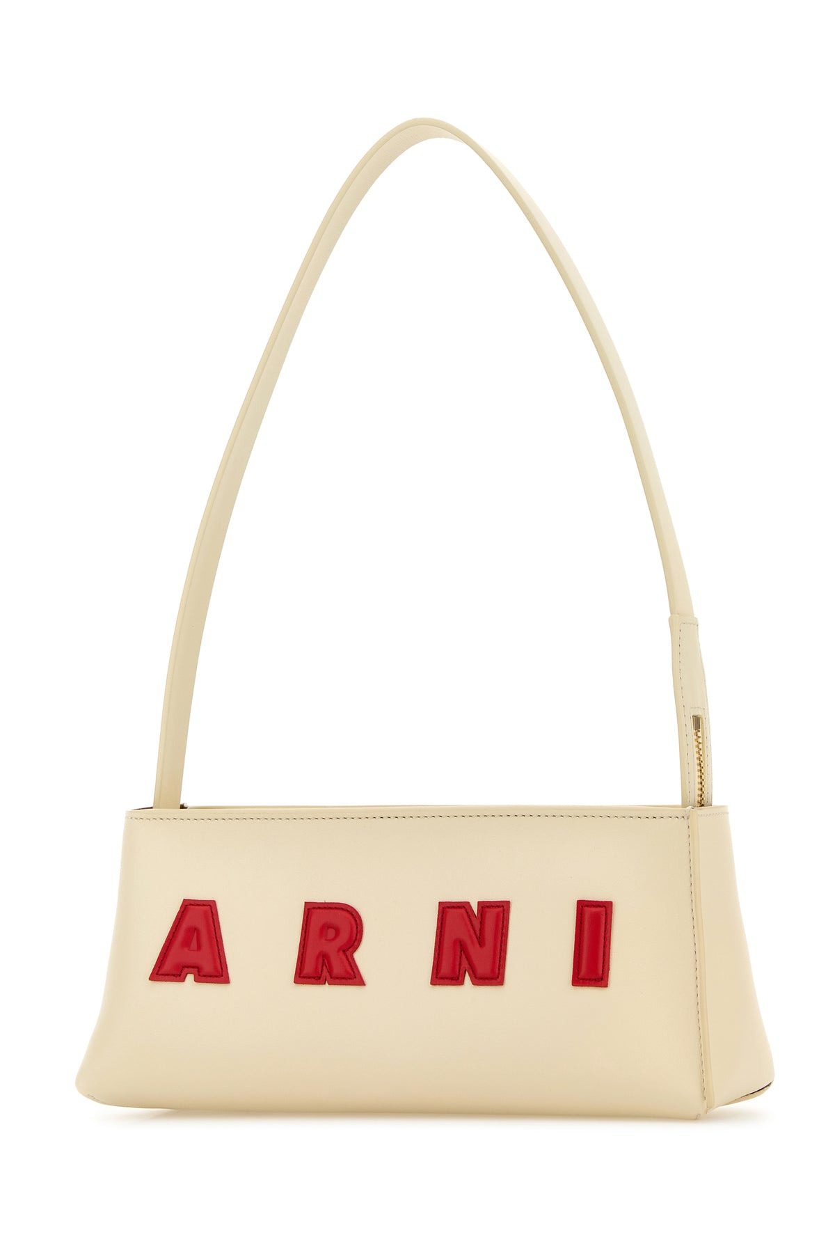Ivory leather shoulder bag - 2