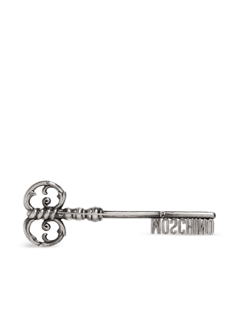 Moschino ornate-key brooch outlook